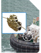 Tugboat towing cable monitoring