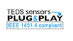 TEDS sensors plug and play logo