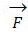 sigle mathématique de la force