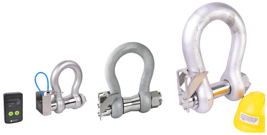 Wireless load shackles wireless wedge sockets